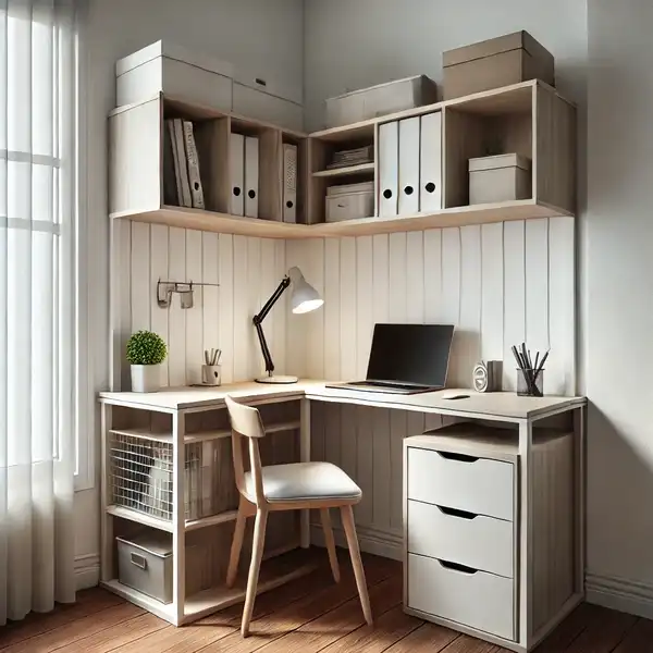 4. corner-desk-small-office-space-saving