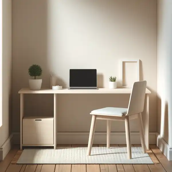 5.compact-desk-small-office-with-rug